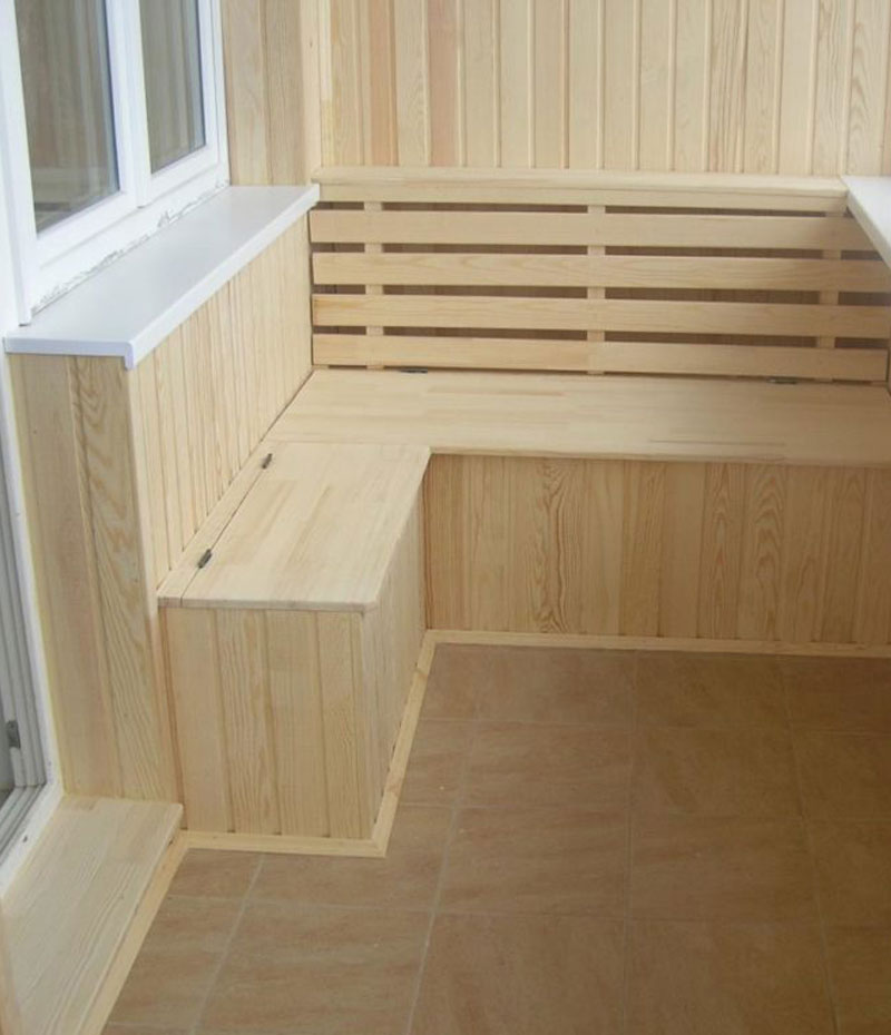 Отделка балконов