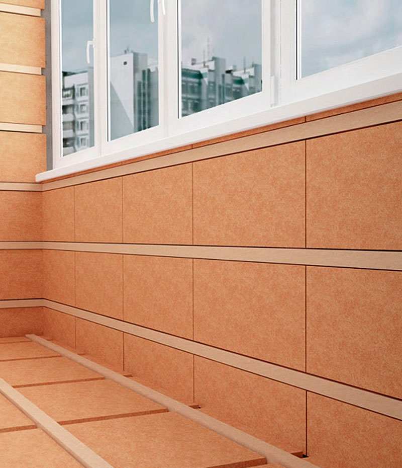 Утепление балконов и лоджий